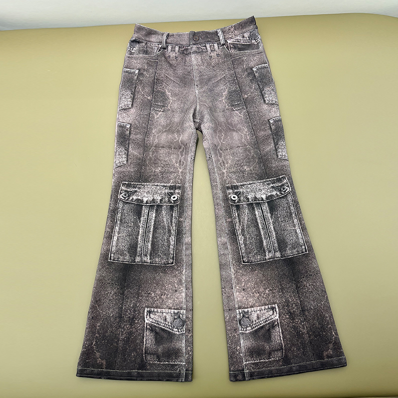 mens custom pants online available at hongfeng with vintage washed workwear aesthetics.